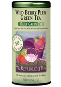 Wild Berry Plum Green Tea Bags